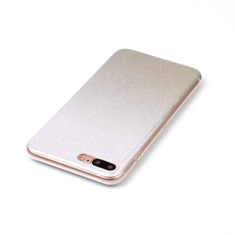 For iPhone 8 Plus & 7 Plus   Glitter Powder Soft TPU Protective Cover Case