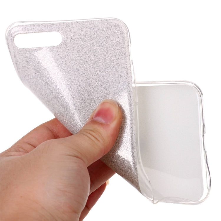 For iPhone 8 Plus & 7 Plus   Glitter Powder Soft TPU Protective Cover Case