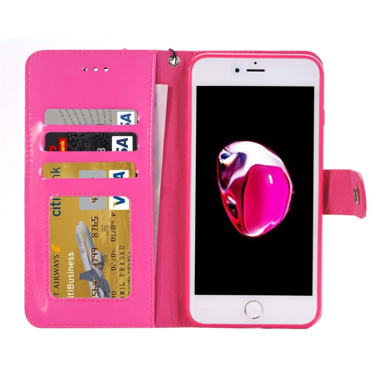 For iPhone 8 Plus & 7 Plus   Horizontal Flip TPU + PU Leather Case with Holder & Card Slots & Wallet
