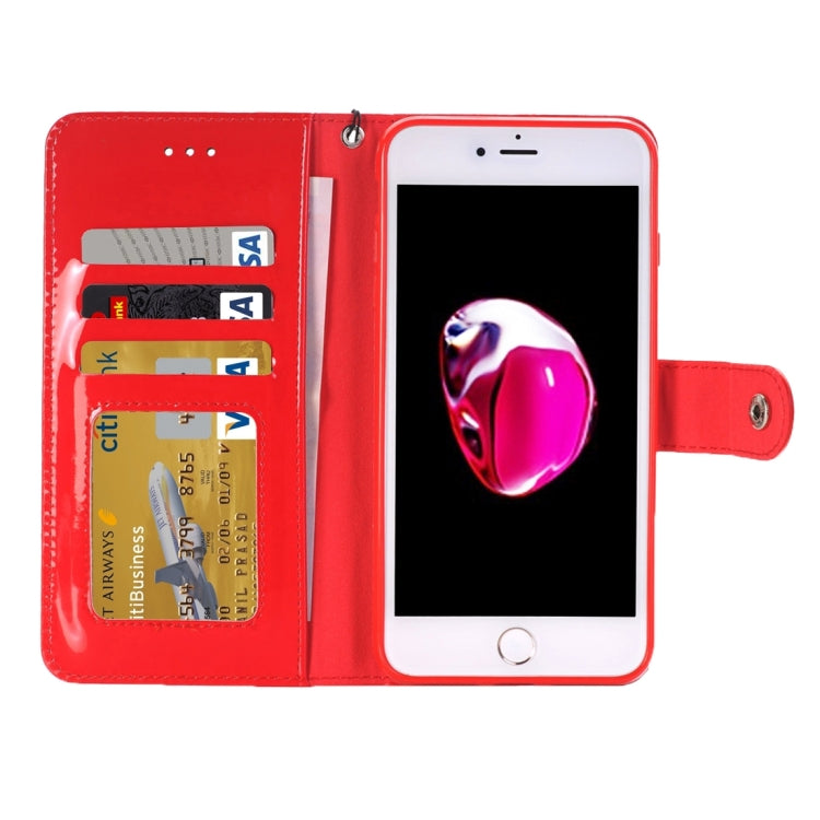 For iPhone 8 Plus & 7 Plus   Horizontal Flip TPU + PU Leather Case with Holder & Card Slots & Wallet