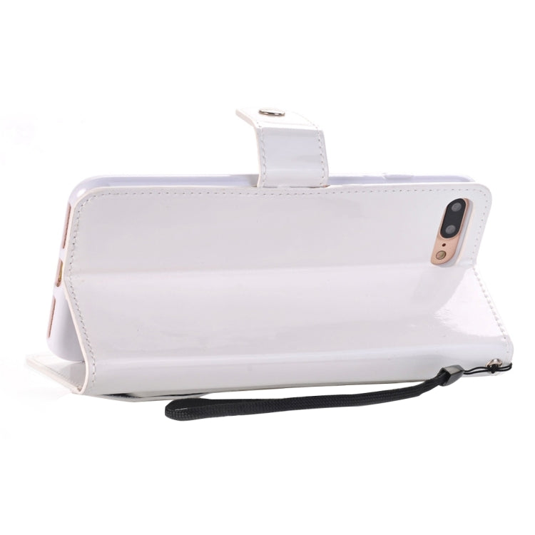 For iPhone 8 Plus & 7 Plus   Horizontal Flip TPU + PU Leather Case with Holder & Card Slots & Wallet