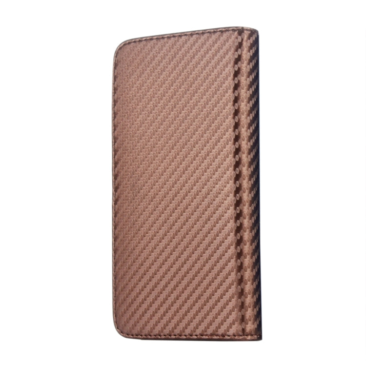 For iPhone 8 Plus & 7 Plus   & 6 Plus & 6s Plus Twill Texture Carbon Fiber Horizontal Flip Leather Case with Magnetic Buckle & Card Slots & Wallet