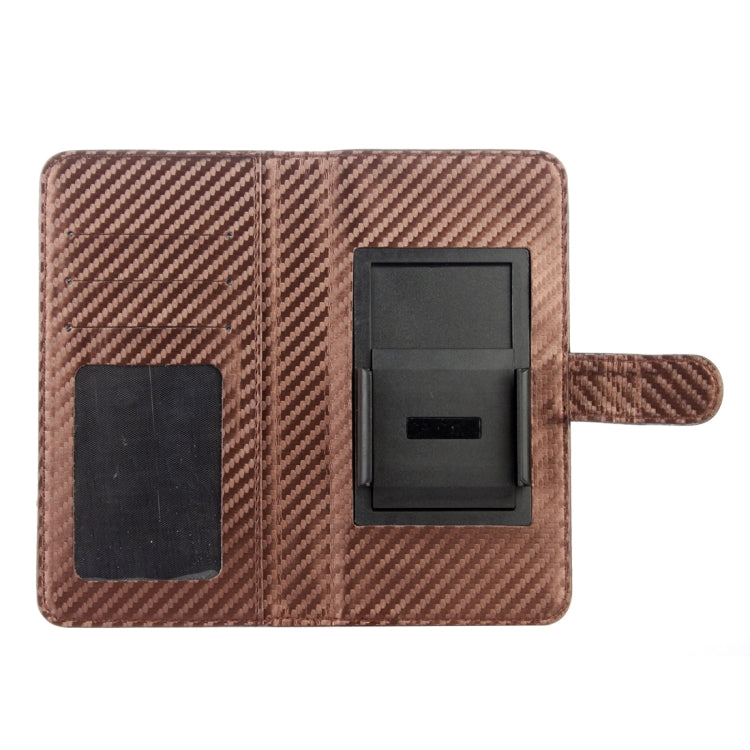 For iPhone 8 Plus & 7 Plus   & 6 Plus & 6s Plus Twill Texture Carbon Fiber Horizontal Flip Leather Case with Magnetic Buckle & Card Slots & Wallet