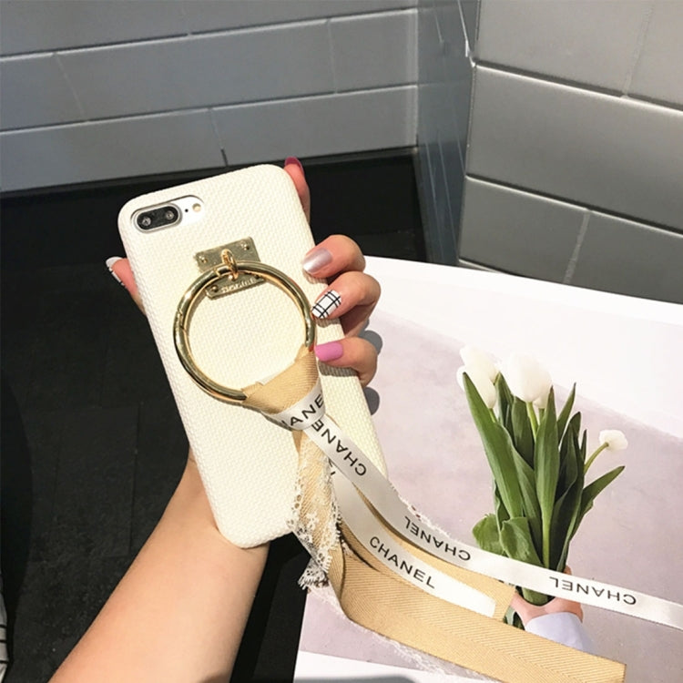 For iPhone 8 Plus & 7 Plus   Lace Chain Shockproof Protective Back Cover Case