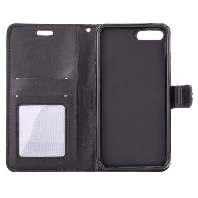 For iPhone 8 Plus & 7 Plus   Jelly Drill Horizontal Flip Leather Protective Case with Holder & Card Slot & Wallet & Photo Frame