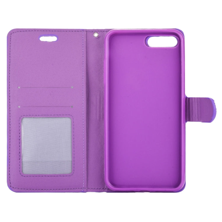 For iPhone 8 Plus & 7 Plus   Jelly Drill Horizontal Flip Leather Protective Case with Holder & Card Slot & Wallet & Photo Frame