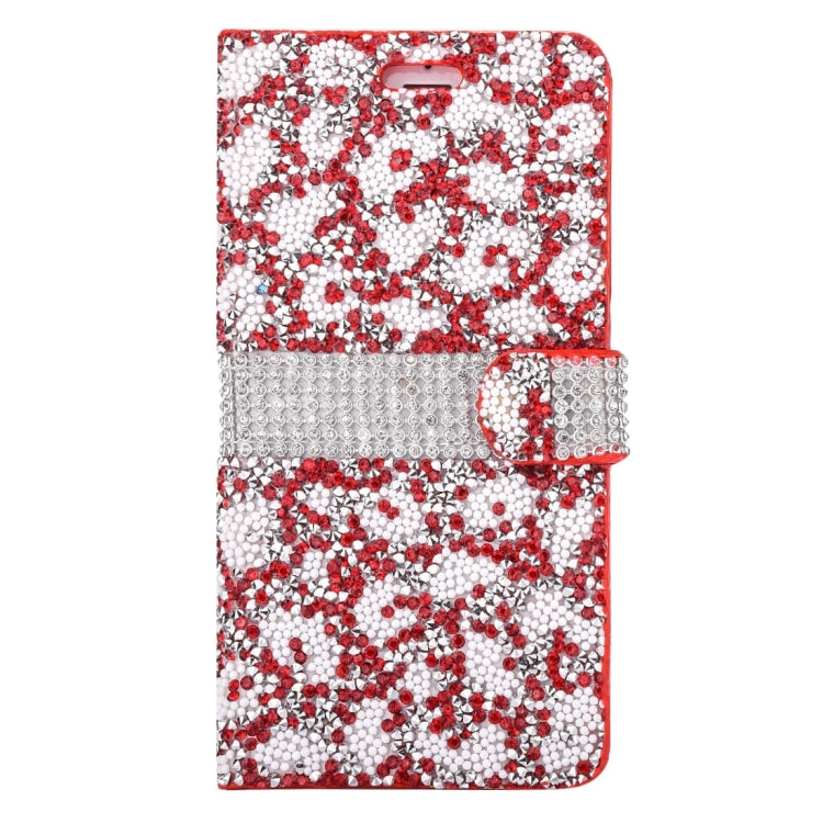 For iPhone 8 Plus & 7 Plus   Jelly Drill Horizontal Flip Leather Protective Case with Holder & Card Slot & Wallet & Photo Frame