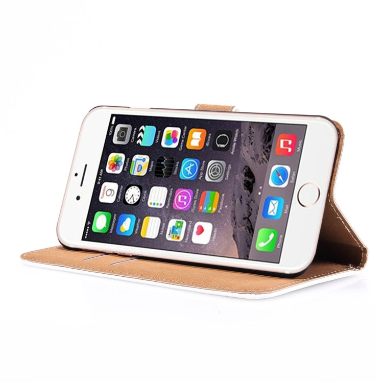 For iPhone 8 Plus & 7 Plus   Horizontal Flip Genuine Leather Case with Holder & Card Slots & Wallet