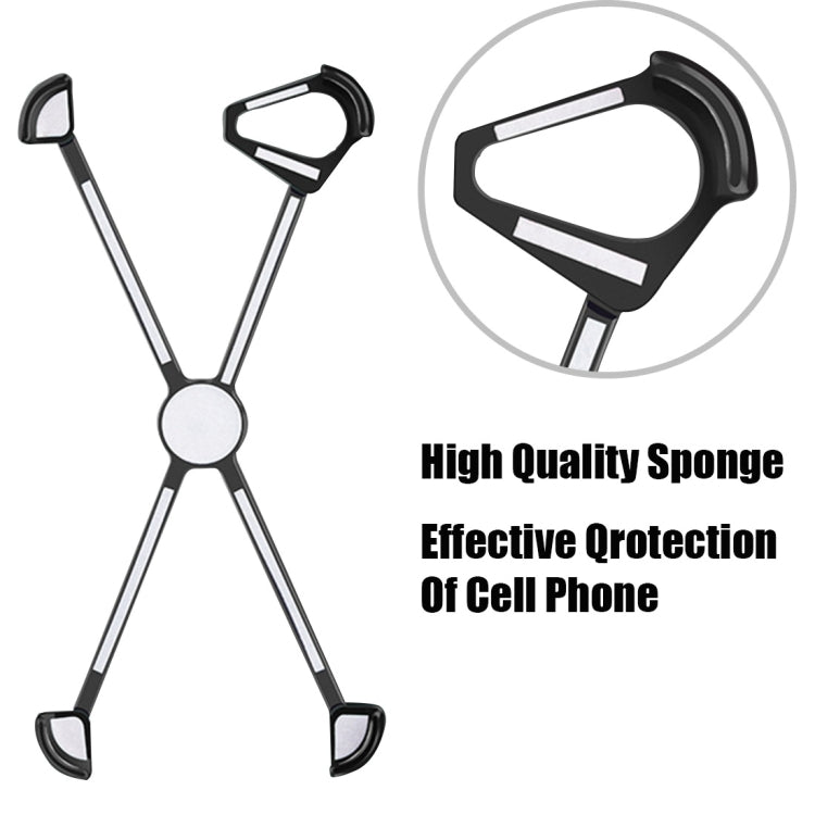 For iPhone 8 Plus & 7 Plus   Type-X Metal Four Angle Anti Falling Protective Case