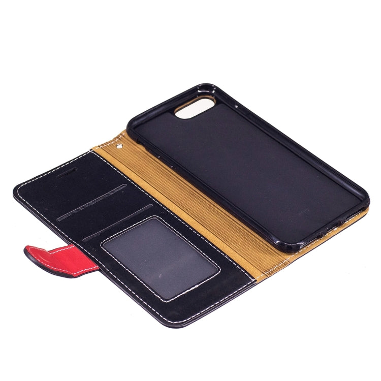 For iPhone 8 Plus & 7 Plus   Crazy Horse Texture PU Leather Horizontal Flip Leather Case with Holder & Card Slots & Wallet & Photo Frame & Lanyard