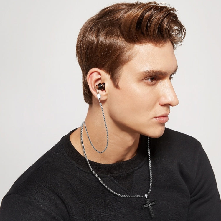 HAMTOD Soft Silicone Anti-lost Decoration Wireless Earphone Necklace Rope, For Apple AirPods(Silver)
