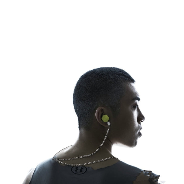 HAMTOD Soft Silicone Anti-lost Decoration Wireless Earphone Necklace Rope, For Apple AirPods(Silver)