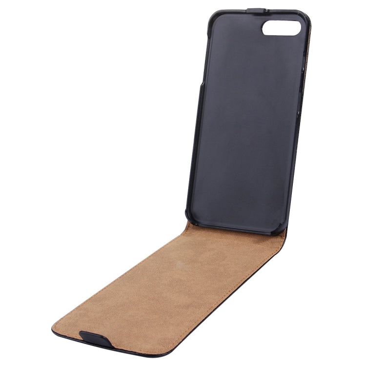 For iPhone 8 Plus & 7 Plus   Vertical Flip Genuine Split Leather Case