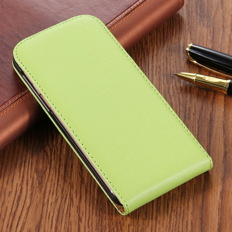 For iPhone 8 Plus & 7 Plus   Vertical Flip Genuine Split Leather Case