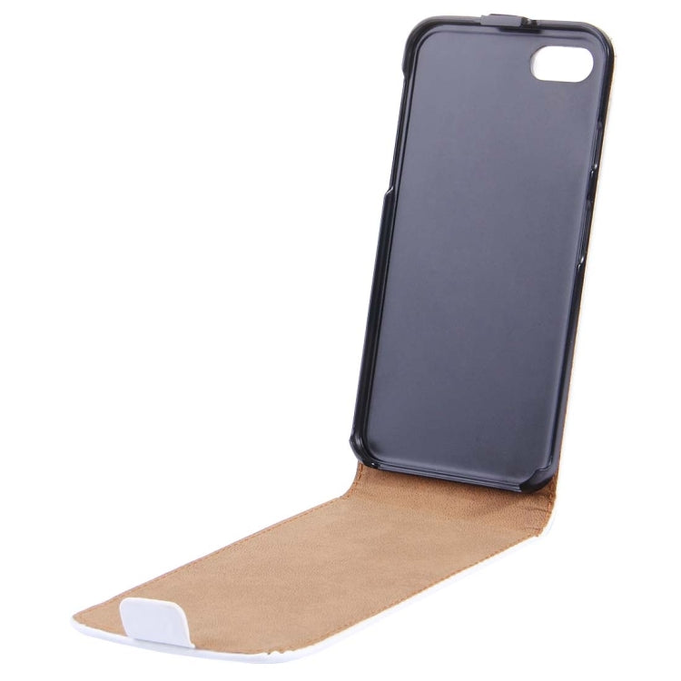 For iPhone 8 Plus & 7 Plus   Vertical Flip Genuine Split Leather Case