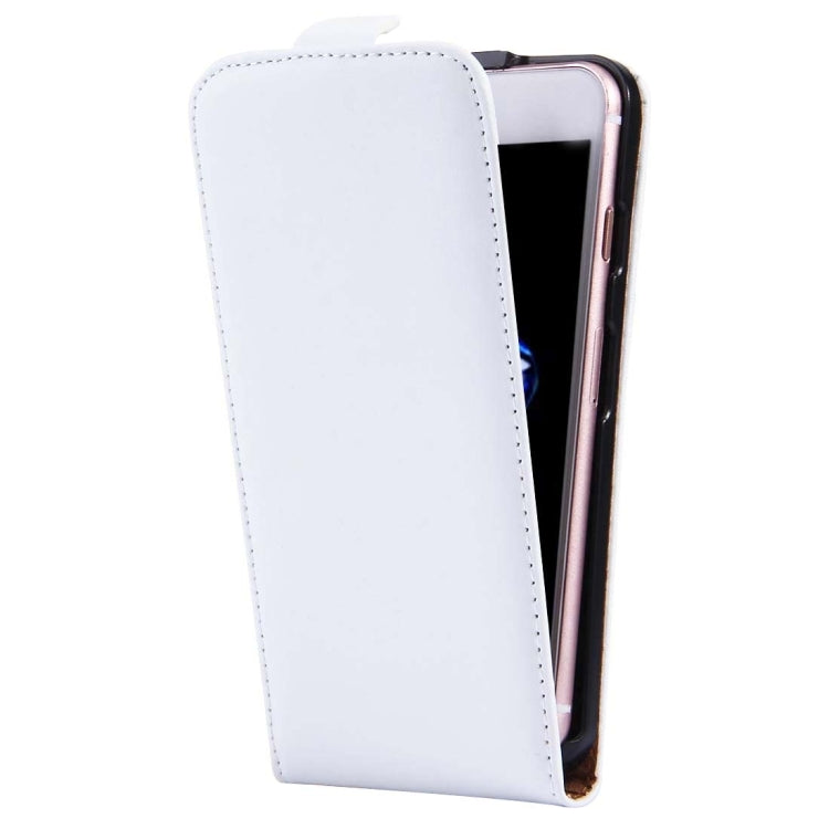 For iPhone 8 Plus & 7 Plus   Vertical Flip Genuine Split Leather Case