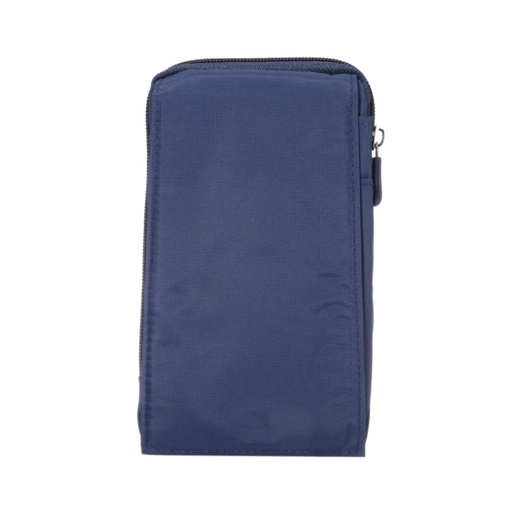 6.4 inch Multifunctional Waterproof Canvas Sports Storage Waist Packs / Phone Cases / Hiking Bag / Camping Bag with Hanging Hook for iPhone 7 Plus / 6S Plus / Galaxy S7 Edge+ / Galaxy Note 8