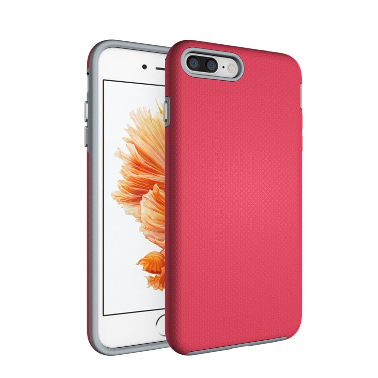 For iPhone 8 Plus & 7 Plus   Ball Texture Anti-slip PC + TPU Protective Back Cover Case