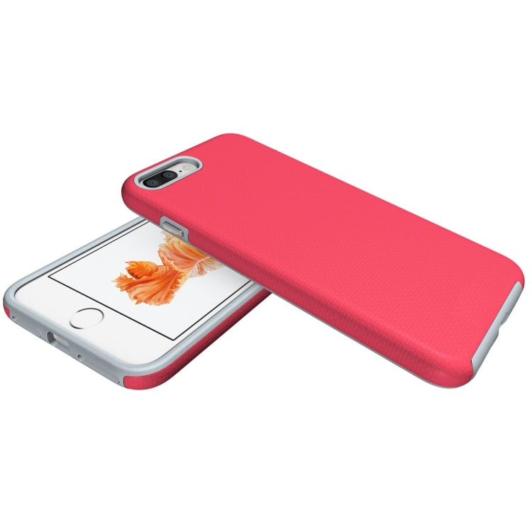 For iPhone 8 Plus & 7 Plus   Ball Texture Anti-slip PC + TPU Protective Back Cover Case