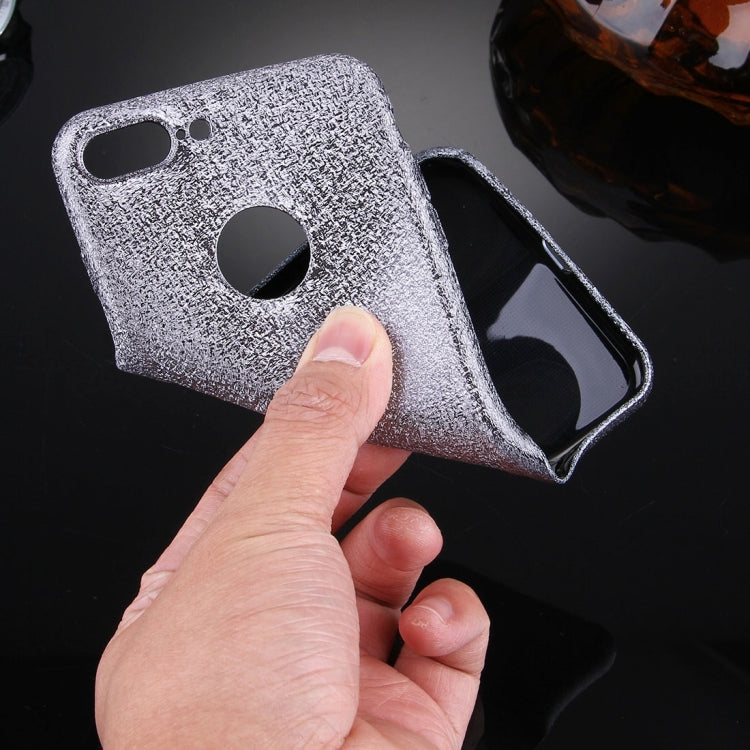 For iPhone 8 Plus & 7 Plus   Glitter Powder TPU Protective Case(Grey)