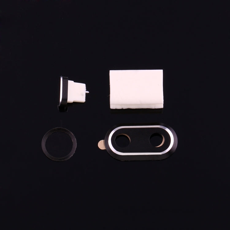 For iPhone 7 Plus Anti Dust Plug with Home Key Loop & Camera Lens