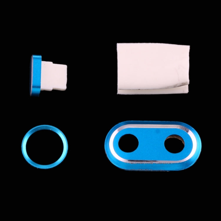 For iPhone 7 Plus Anti Dust Plug with Home Key Loop & Camera Lens