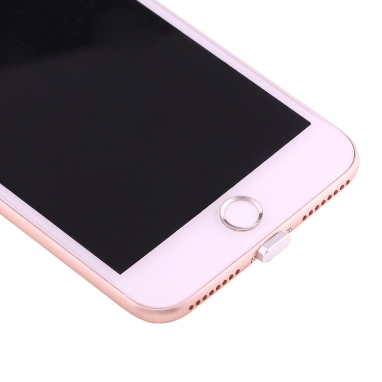 For iPhone 7 Plus Anti Dust Plug with Home Key Loop & Camera Lens