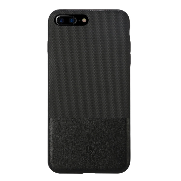 DZGOGO LUXURY Series for iPhone 8 Plus & 7 Plus   TPU + PC Business Style Leatherwear Impact Combination Protection Case