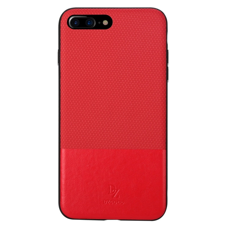 DZGOGO LUXURY Series for iPhone 8 Plus & 7 Plus   TPU + PC Business Style Leatherwear Impact Combination Protection Case