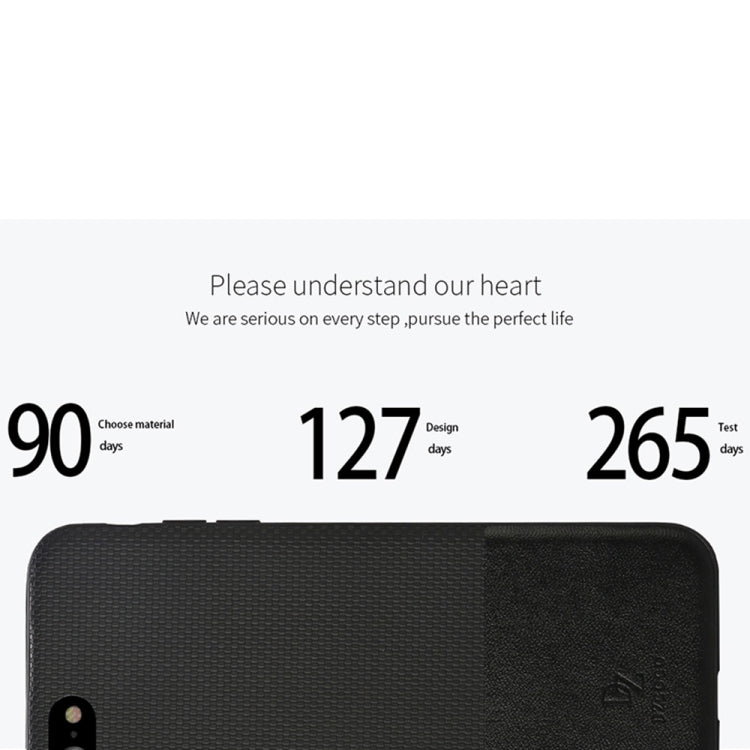 DZGOGO LUXURY Series for iPhone 8 Plus & 7 Plus   TPU + PC Business Style Leatherwear Impact Combination Protection Case
