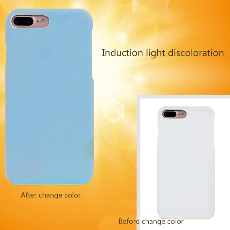 For iPhone 8 Plus & 7 Plus   Light Sensation Change Color Protective Case Back Cover