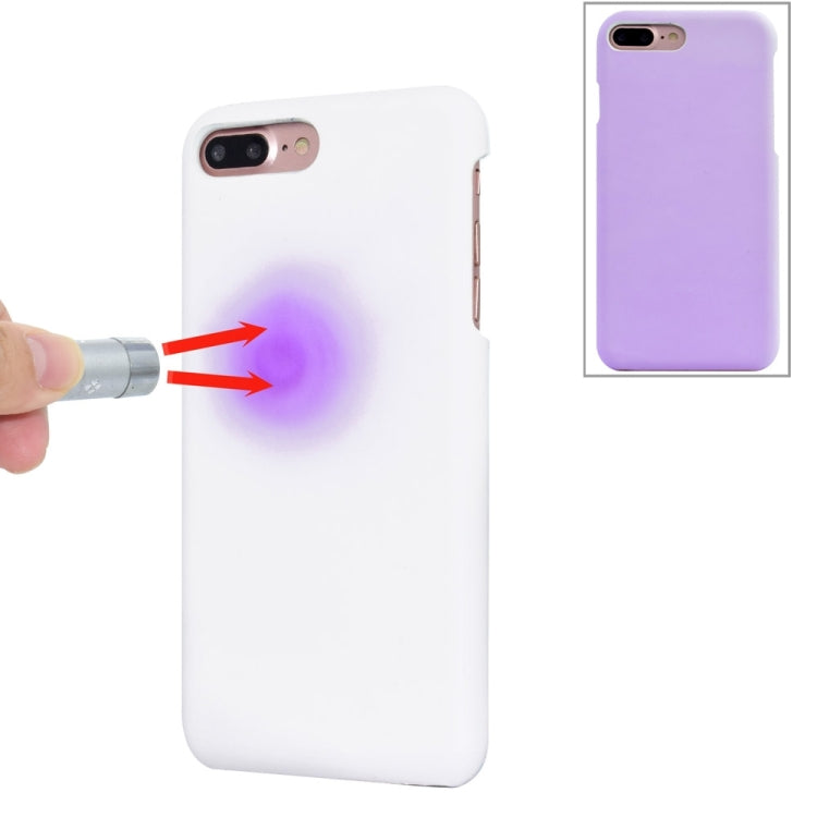 For iPhone 8 Plus & 7 Plus   Light Sensation Change Color Protective Case Back Cover