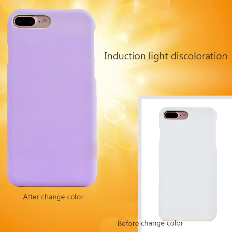 For iPhone 8 Plus & 7 Plus   Light Sensation Change Color Protective Case Back Cover