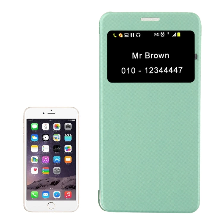 For iPhone 8 Plus & 7 Plus   Horizontal Flip Leather Case with Call Display ID