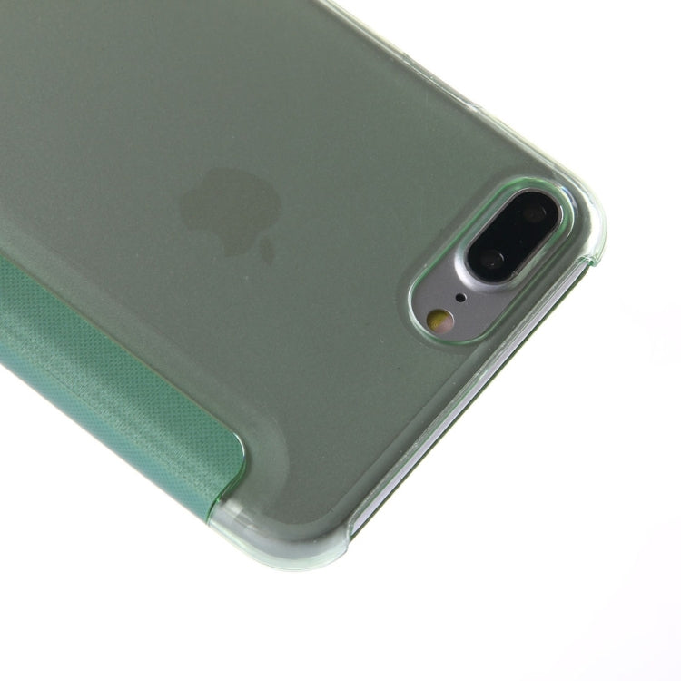 For iPhone 8 Plus & 7 Plus   Horizontal Flip Leather Case with Call Display ID