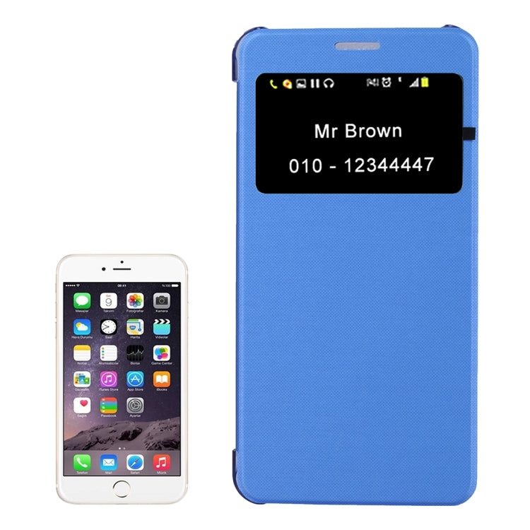 For iPhone 8 Plus & 7 Plus   Horizontal Flip Leather Case with Call Display ID