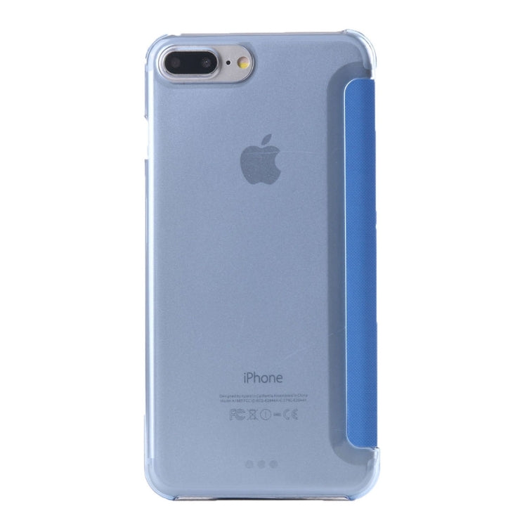For iPhone 8 Plus & 7 Plus   Horizontal Flip Leather Case with Call Display ID