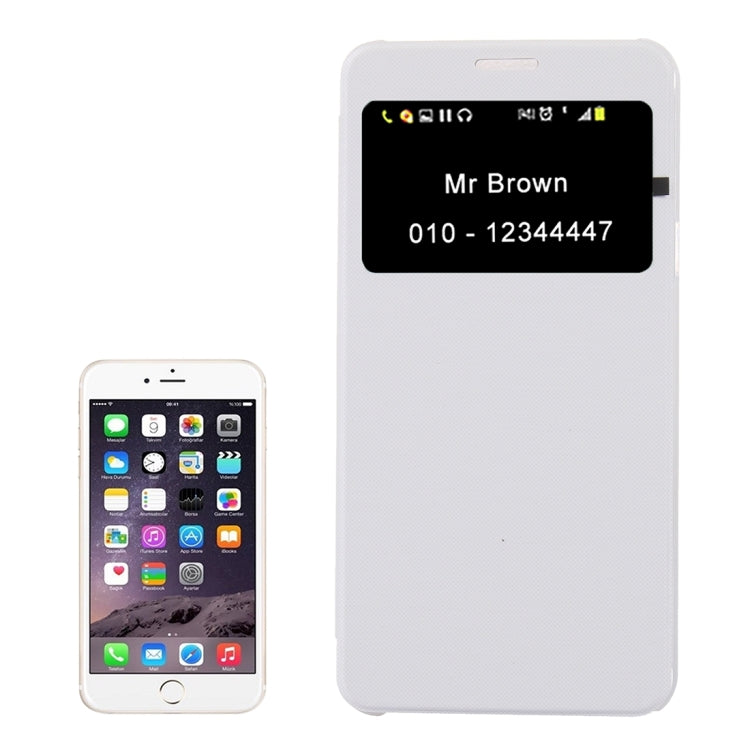 For iPhone 8 Plus & 7 Plus   Horizontal Flip Leather Case with Call Display ID