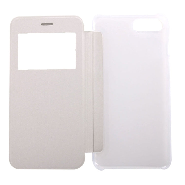For iPhone 8 Plus & 7 Plus   Horizontal Flip Leather Case with Call Display ID