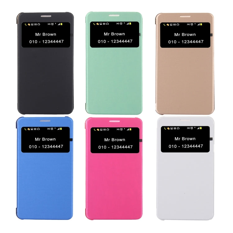 For iPhone 8 Plus & 7 Plus   Horizontal Flip Leather Case with Call Display ID
