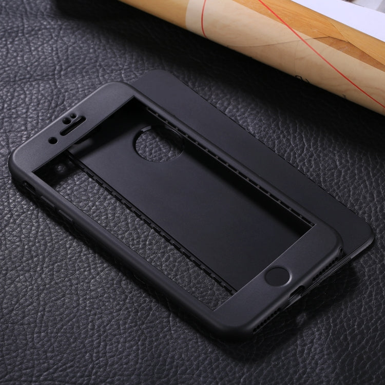 For iPhone 8 Plus & 7 Plus Stylish Lightweight 360 Degree Shockproof Detachable TPU + PC Combination Protective Case
