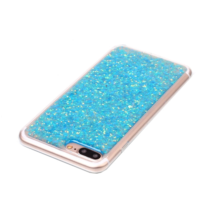For iPhone 8 Plus & 7 Plus   Glitter Powder Soft TPU Protective Case