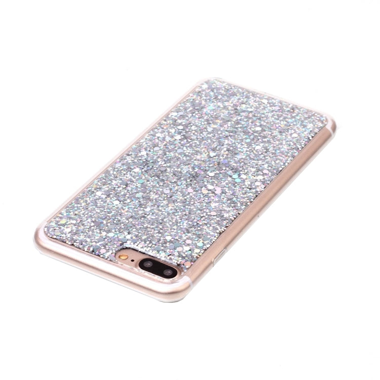 For iPhone 8 Plus & 7 Plus   Glitter Powder Soft TPU Protective Case