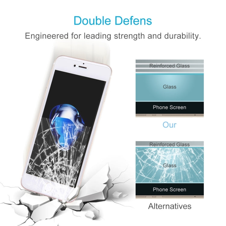 GOOSPERY For iPhone 8 Plus & iPhone 7 Plus 0.26mm Ultra  thin 9H Surface Hardness 2.5D Curved Edge Tempered Glass Screen Film