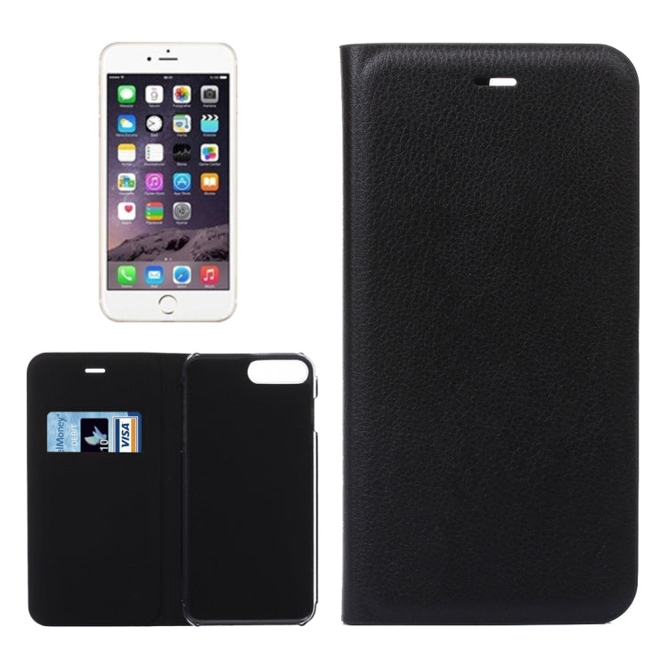 For iPhone 8 Plus & 7 Plus   Litchi Texture Horizontal Flip Leather Case with Card Slot