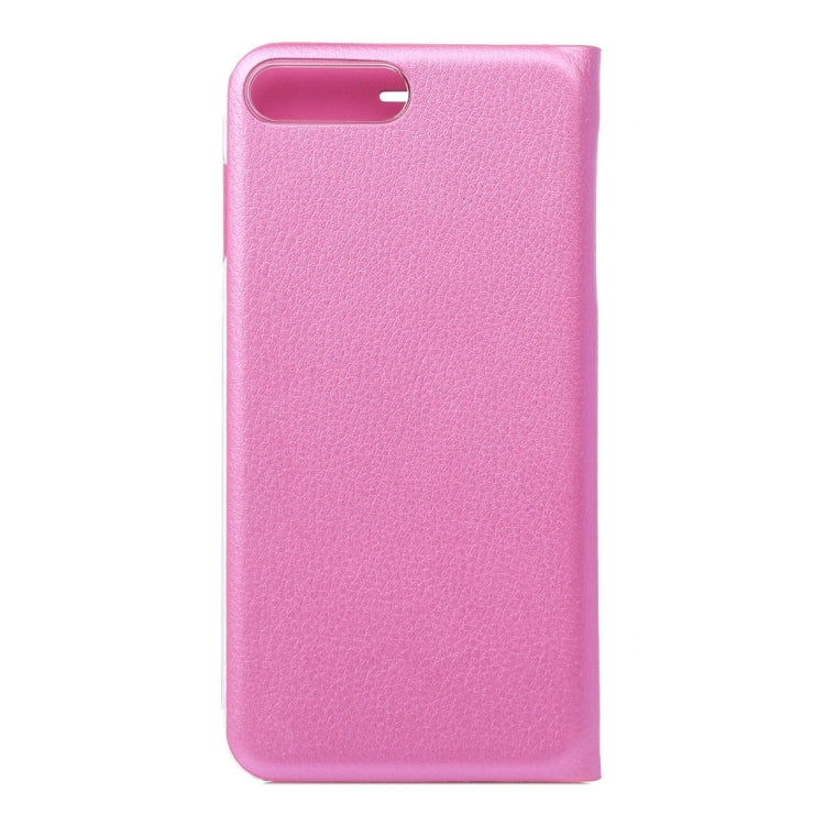 For iPhone 8 Plus & 7 Plus   Litchi Texture Horizontal Flip Leather Case with Card Slot