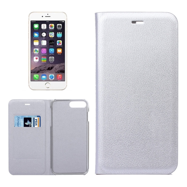 For iPhone 8 Plus & 7 Plus   Litchi Texture Horizontal Flip Leather Case with Card Slot