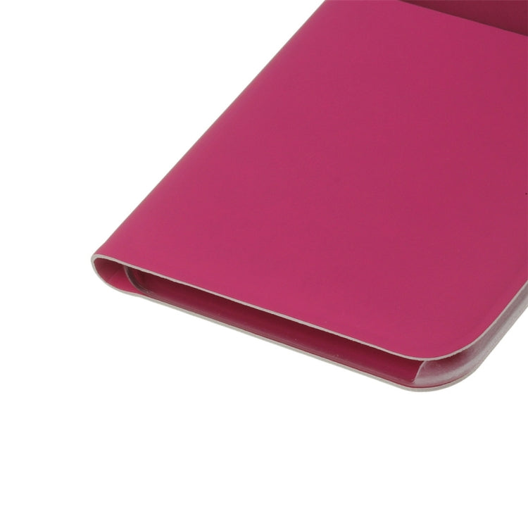 For iPhone 8 Plus & 7 Plus   Plain Weave Texture Horizontal Flip Leather Case with Call Display ID