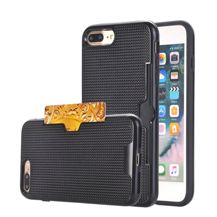For iPhone 8 Plus & 7 Plus   Dream Network Dropproof Protective Back Cover Case with Card Slots