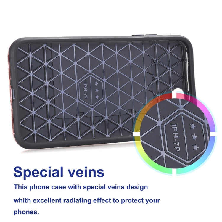 For iPhone 8 Plus & 7 Plus   Dream Network Dropproof Protective Back Cover Case with Card Slots